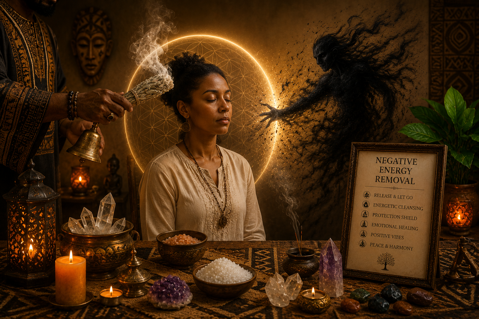 Negative Energy Removal